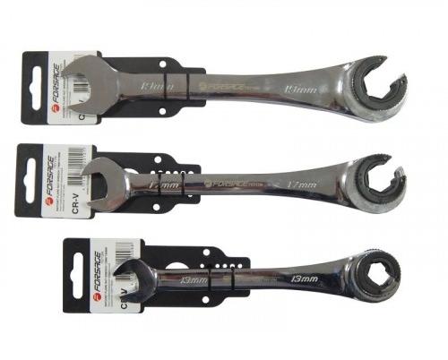 Ключ трещоточный разрезной 19мм