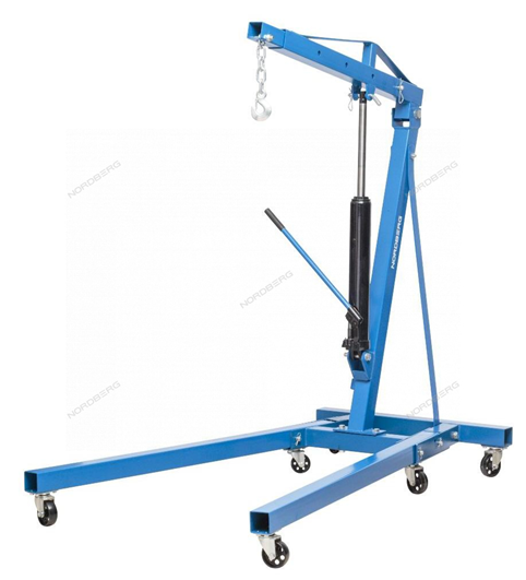 Кран гидравлический 2 тонны, складной