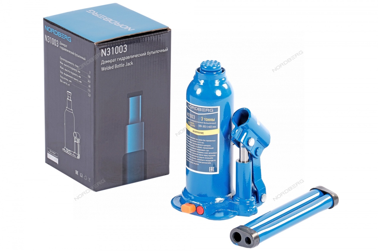ДОМКРАТ БУТЫЛОЧНЫЙ, 3Т  NORDBERG