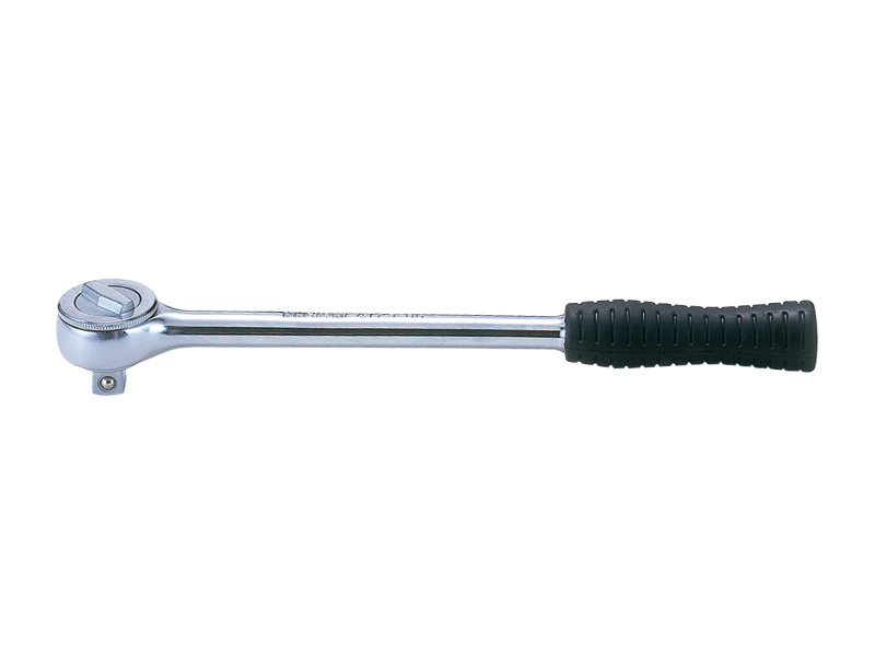 Трещотка 1/2'' 45 зубцов 250mm хром, ручка Трещотка 1/2'' 45 зубцов 250mm хром, ручка