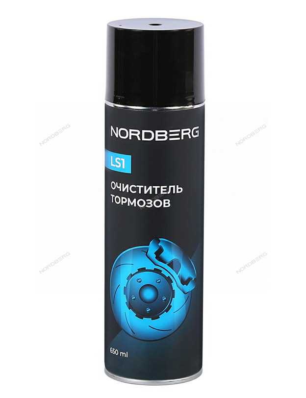 Очиститель тормозов LS1, аэрозоль, 650 мл NORDBERG 