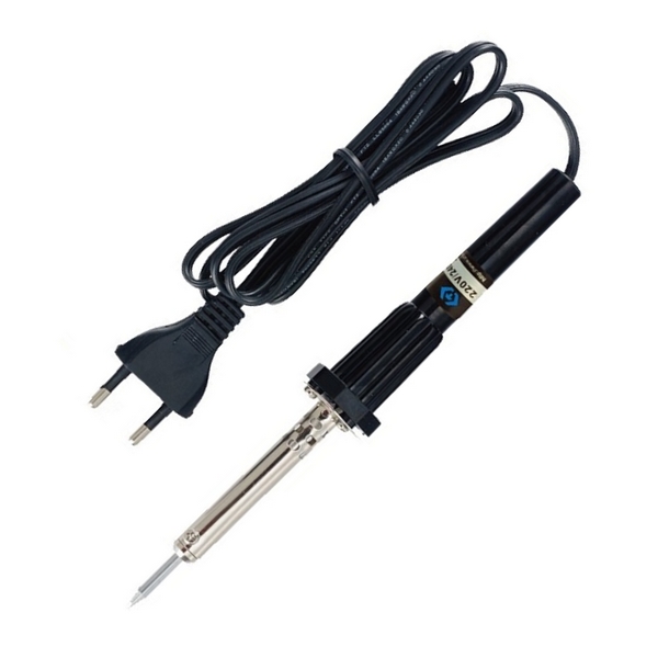 Паяльник, 60 вт, 220 в, пластмассовая ручка Паяльник, 60 вт, 220 в, пластмассовая ручка