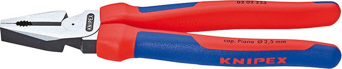 Плоскогубцы комбинированные 225мм особ мощн 2-хцве