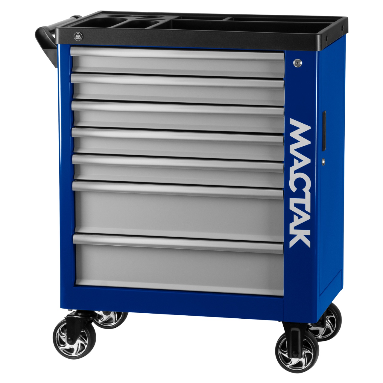 ТЕЛЕЖКА ИНСТРУМЕНТАЛЬНАЯ, 7 ПОЛОК, "НОВА", СИНЯЯ МАСТАК