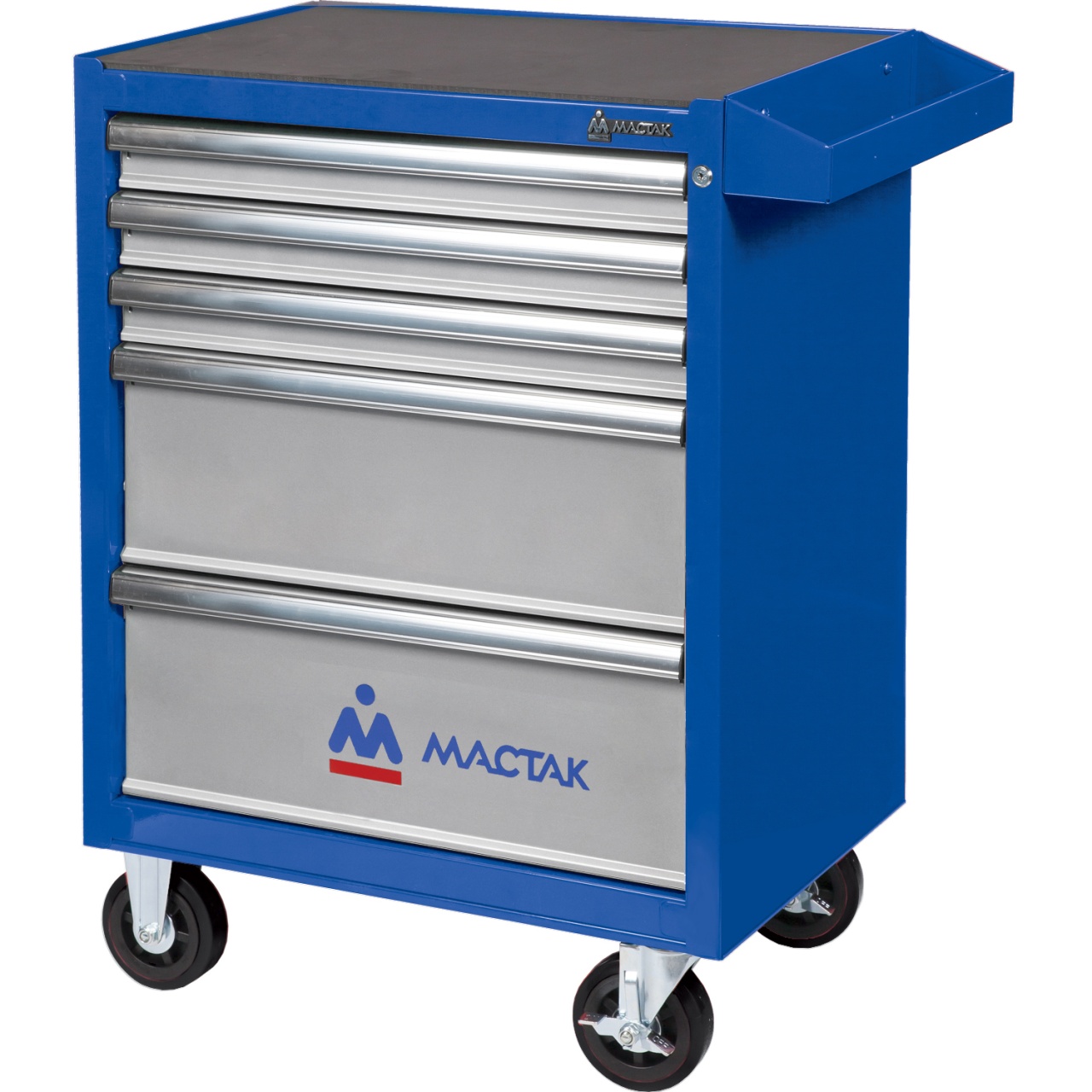 ТЕЛЕЖКА ИНСТРУМЕНТАЛЬНАЯ, 5 ПОЛОК, "ОПТИМА", СИНЯЯ МАСТАК