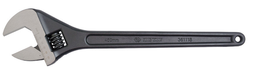 КЛЮЧ РАЗВОДНОЙ 53mm x 460mm, ЧЁРНЫЙ KING TONY КЛЮЧ РАЗВОДНОЙ 53mm x 460mm, ЧЁРНЫЙ KING TONY