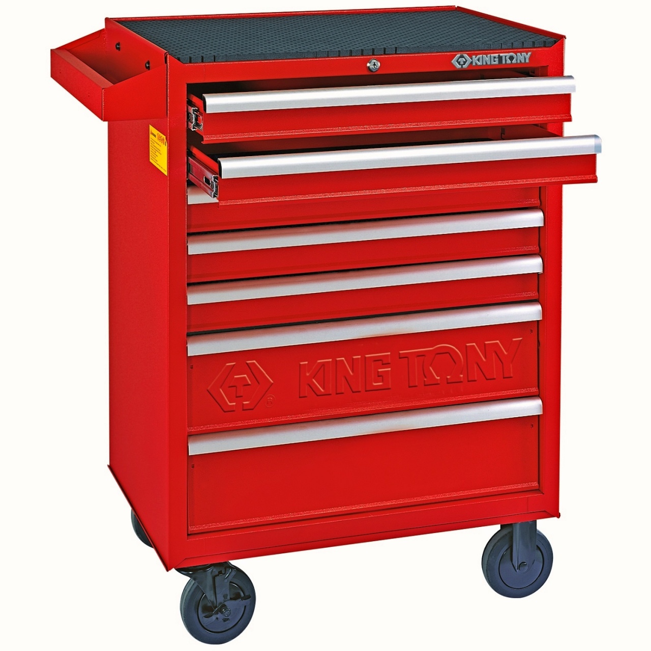 ТЕЛЕЖКА ИНСТРУМЕНТАЛЬНАЯ, 7 ВЫДВИЖНЫХ ЯЩИКОВ, КРАСНАЯ KING TONY 