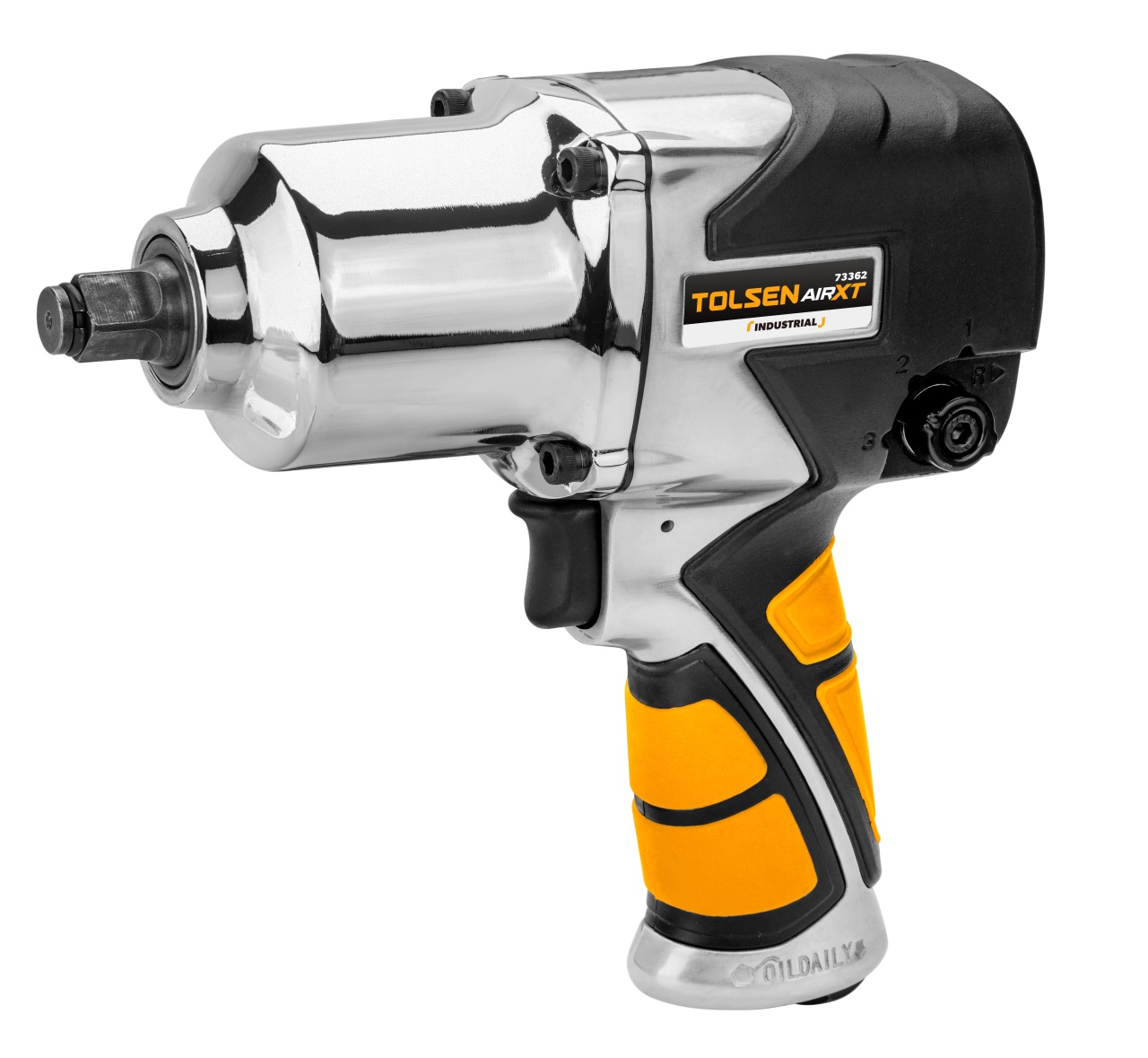 Гайковерт пневматический ударный 1/2", 880 Нм TOLSEN