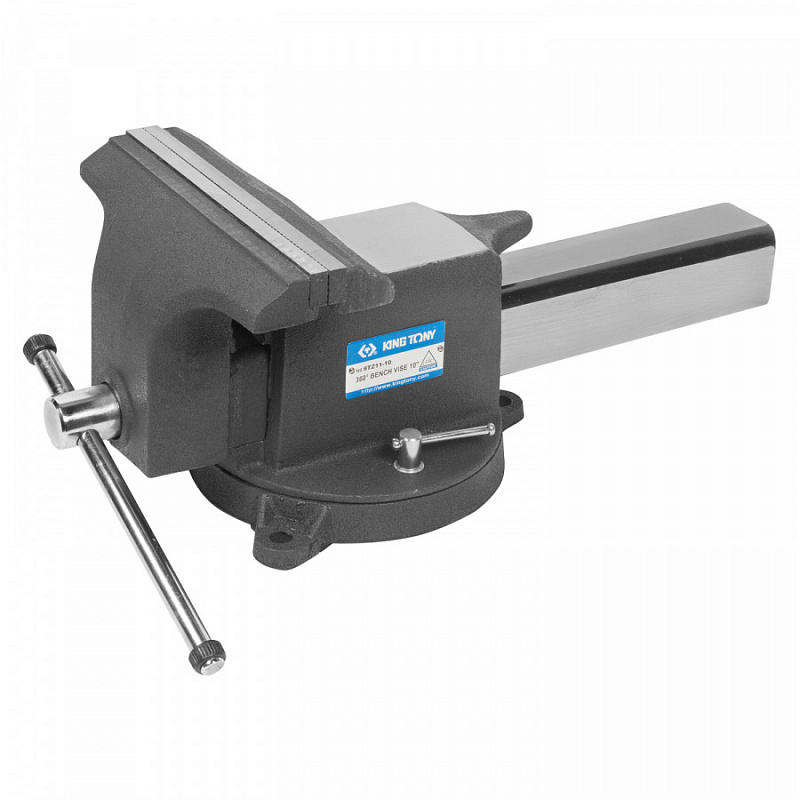 Тиски 10"/250mm, 25,6кг, KING TONY Тиски 10"/250mm, 25,6кг, KING TONY