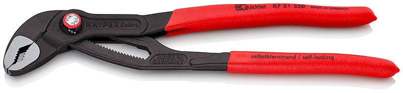 KNIPEX КЛЕЩИ КОБРА С КНОПКОЙ 250мм 