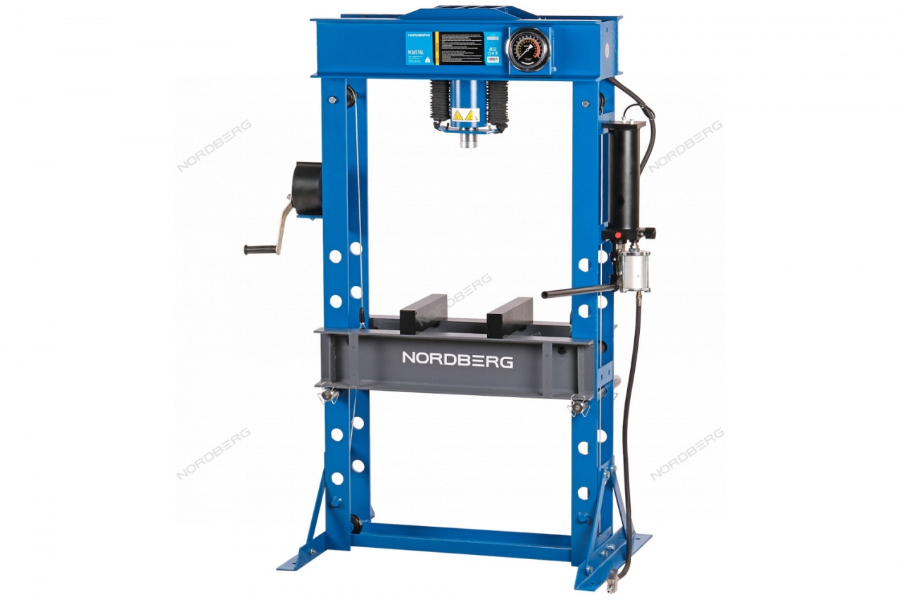 Гидравлический пресс, 50 т, пневмоуправление  NORDBERG
