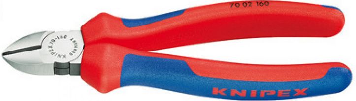 Кусачки диагональные 140мм 2-хцветные