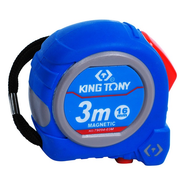 РУЛЕТКА  3м. С МАГНИТОМ KING TONY