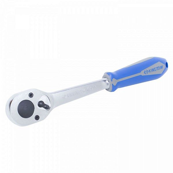 ТРЕЩОТКА 1/2'' 32 ЗУБЦА250mm ХР РУЧ РЕЗИНОВАЯ KING TONY ТРЕЩОТКА 1/2'' 32 ЗУБЦА250mm ХР РУЧ РЕЗИНОВАЯ KING TONY