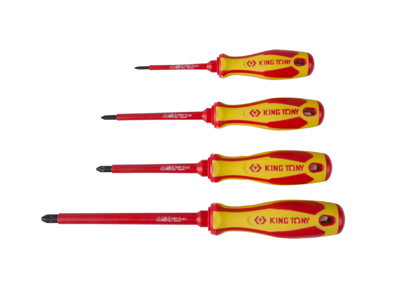 Отвертка крест. диэлектрическ. No.2 x 100mm