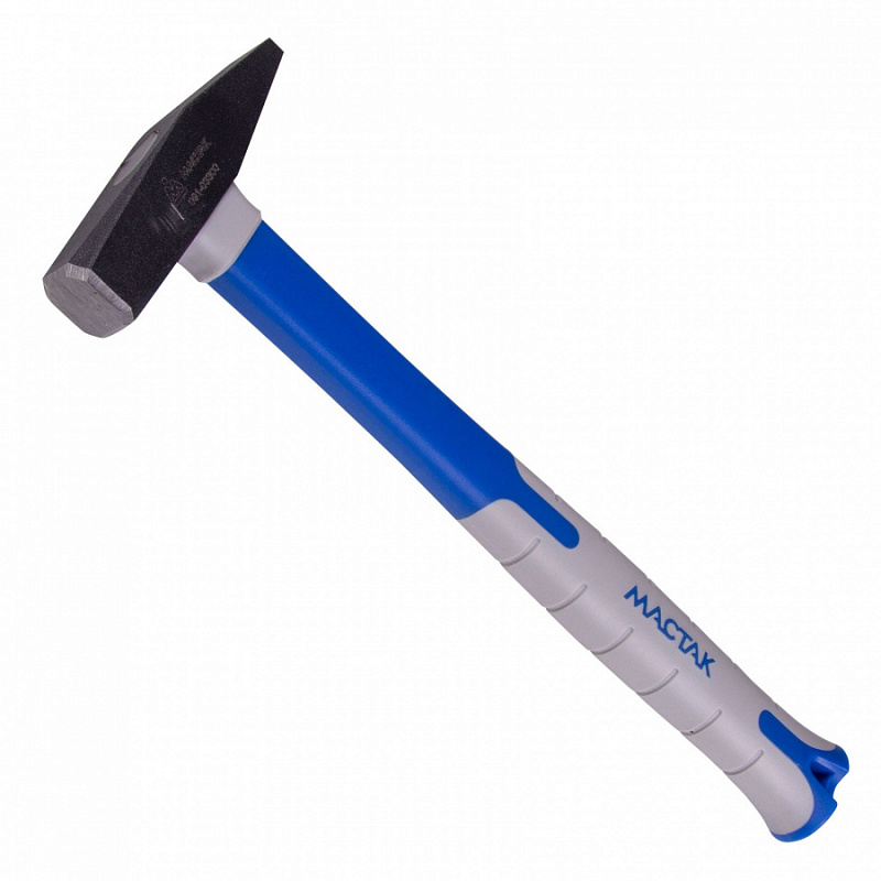 Молоток слесарный 300г фиберглассовая рукоятка Мастак